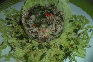 Garnitura din mix de orez