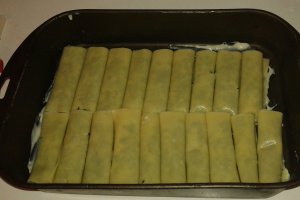 Canelloni cu spanac și ricotta
