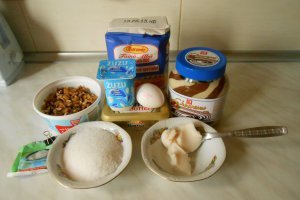 Fursecuri umplute cu crema de ciocolata
