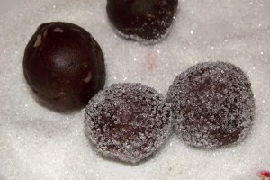 Fursecuri cu ciocolata si fulgi de migdale