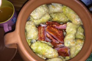 Sarmale in oala de lut