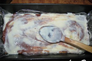 Prajitura din pudding cu biscuiti
