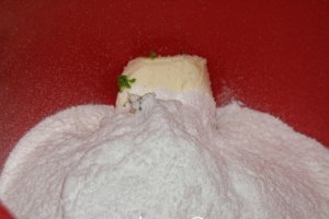 Pudding de ciocolata cu lamaie verde
