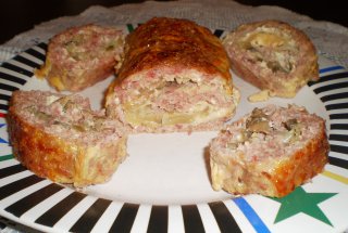 Rulada de carne la cuptor