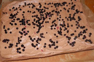 Rulada cu afine si mascarpone