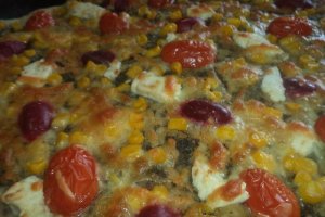 Focaccia colorata