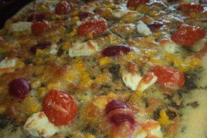 Focaccia colorata