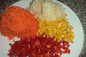 Salata de cruditati cu maioneza