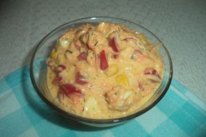 Salata de cruditati cu maioneza