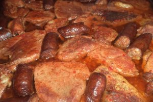Friptura de porc la tava
