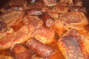 Friptura de porc la tava