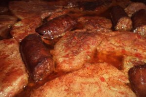 Friptura de porc la tava