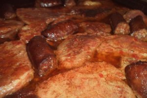 Friptura de porc la tava