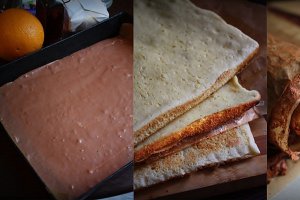 Tort de ciocolata cu portocale