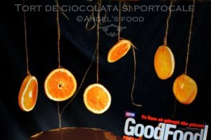 Tort de ciocolata cu portocale