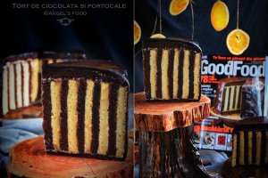 Tort de ciocolata cu portocale