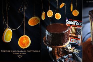 Tort de ciocolata cu portocale