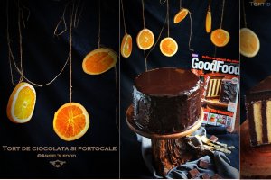 Tort de ciocolata cu portocale