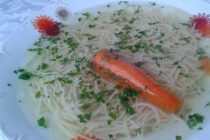 Supă de rață cu tăiței de casă