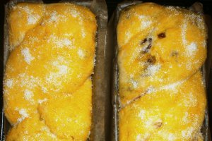 Cozonaci framantati la masina de facut paine