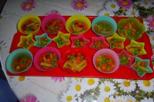 Briose de legume cu cascaval