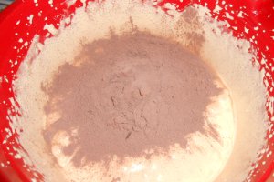 Prajitura cuburi in 3 culori