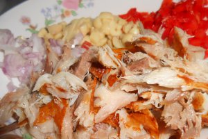 Salata de ciuperci si macrou