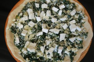 Pizza cu spanac