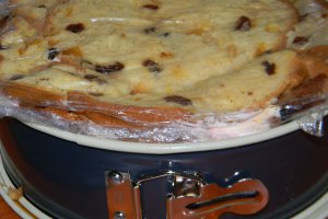 Panettone umplut cu inghetata