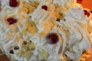 Panettone umplut cu inghetata