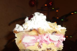 Panettone umplut cu inghetata
