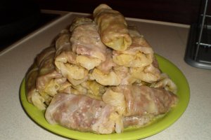Sarmale cu carne afumata si carnati