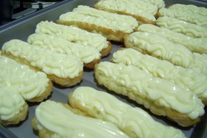 Eclere cu crema de vanilie a la Gaby_d