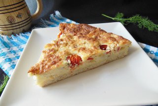 Quiche cu branzeturi