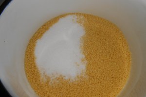 Budinca de cous cous