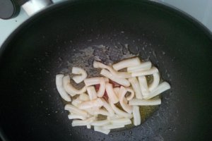 Paella cu fructe de mare si peste