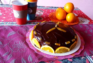 Tort cu portocale