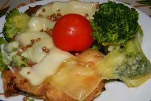Somn gratinat si broccoli