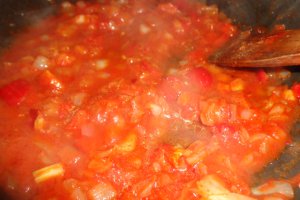 Ciorba cu legume si prosciutto