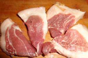 Ciorba cu legume si prosciutto