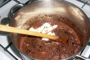 Ciocolata de casa cu musli