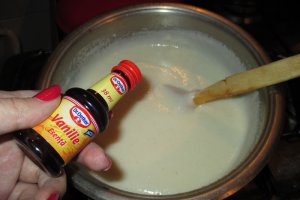 Gris cu lapte si cacao