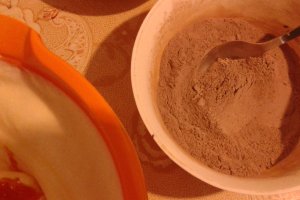 Prajitura cu crema de ciocolata si portocale