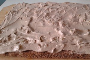 Prajitura cu crema de ciocolata si portocale