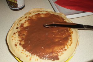 Clatite cu ciocolata
