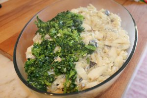 Cod Bacalhau cu Alheira si Grelos la cuptor