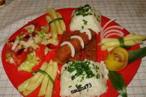 Platou  asortat de post