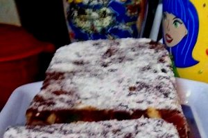Salam de biscuiţi, reţetă cu Nutella si rahat