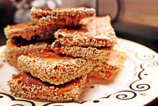 Biscuți cu Nutella și topping de susan