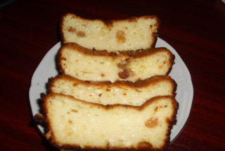 Budinca de branza dulce